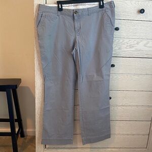 Womens Gray Chinos